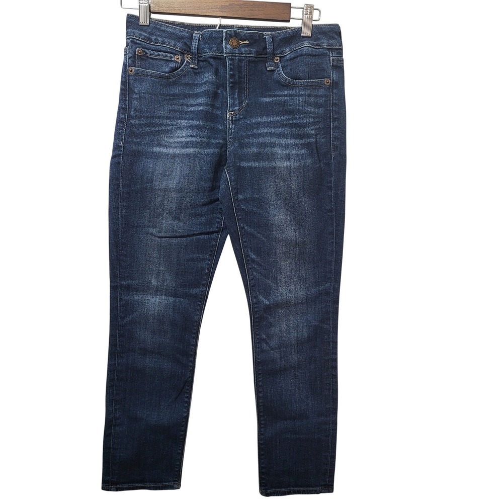Lucky Brand Women Blue Wash Denim Jeans Size 4‎ 27 Skinny Leg